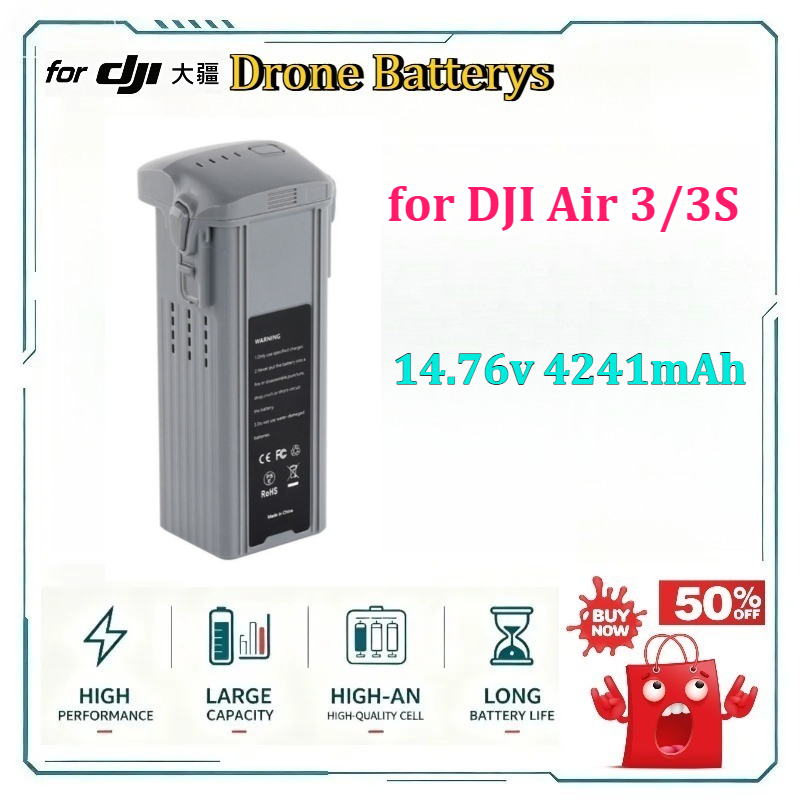 Dji Drone Air 3 - Bateria do drona Air 3/3S 14.76V