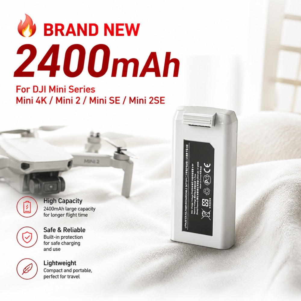 Bateria 2400mAh do DJI Mini 4K – Drone Battery Smart recenzja i cena